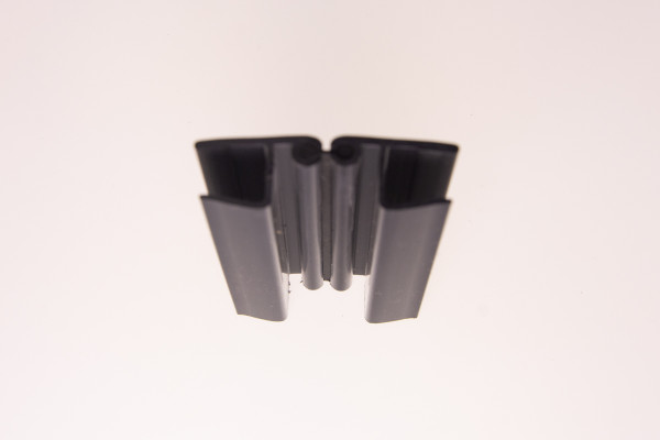 MULTIANGOLO PVC NEGRU H100