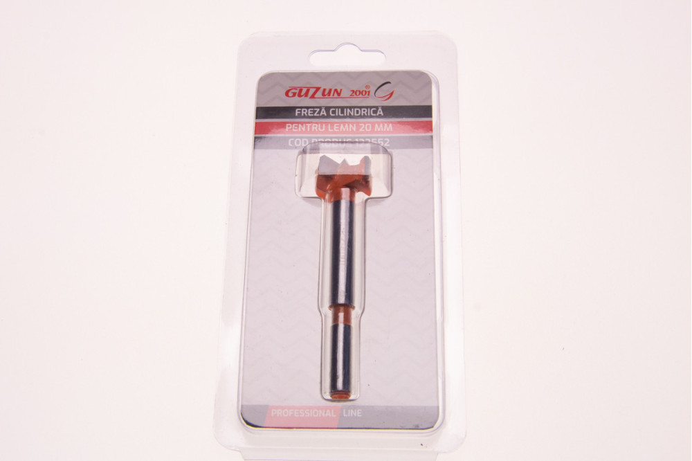 GUZUN FREZA CILINDRICA PT LEMN 20 MM