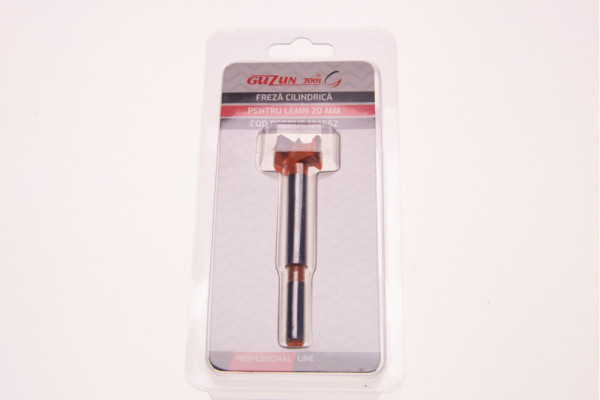 GUZUN FREZA CILINDRICA PT LEMN 20 MM