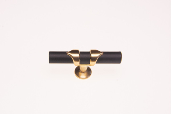 BUTON 631D NEGRU MAT - AURIU MAT