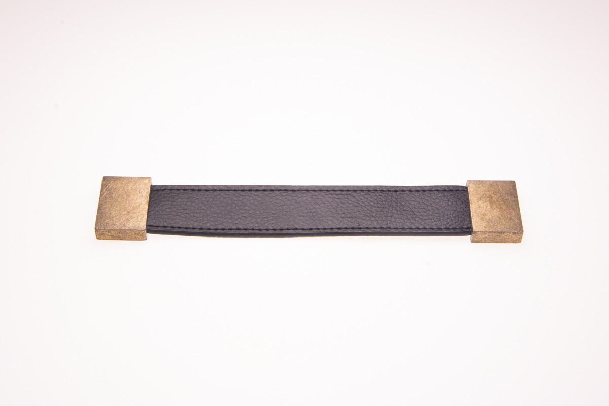 MANER 771 DERI - 128 PIELE NEAGRA - ANTIC GALBEN