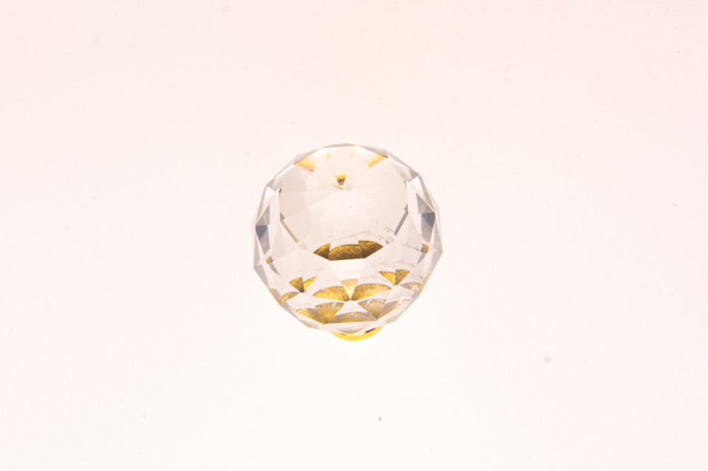 BUTON STICLA MARE AURIU