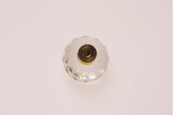 BUTON STICLA MARE AURIU